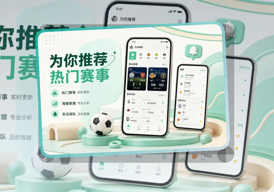 安博体育 App使用亮点,比赛日更方便 页面展示